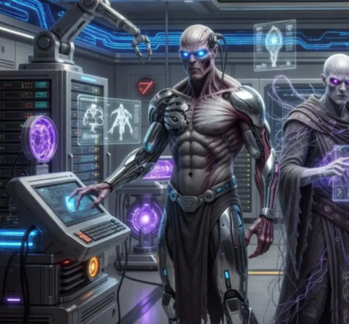 Futurikus labor, ahol mutáns csapatstratégiákat terveznek holografikus felületeken
